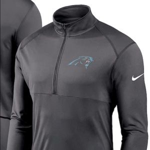 Nike Carolina Panthers Storm-Fit 1/4 Zip Pullover